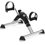 Folding Pedal Exerciser, Mini Exercise Bike Under Desk Bike Foot Pedal Exerci...