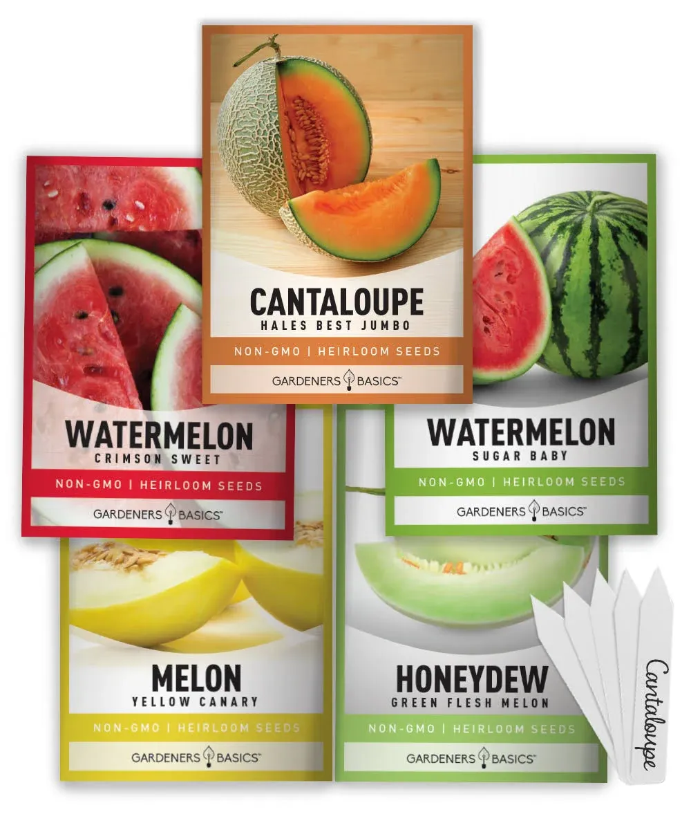 Assorted Melon Seeds | 5 Variety Pack