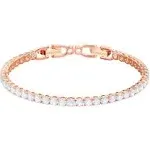 Swarovski Rose Gold Deluxe Tennis Bracelet