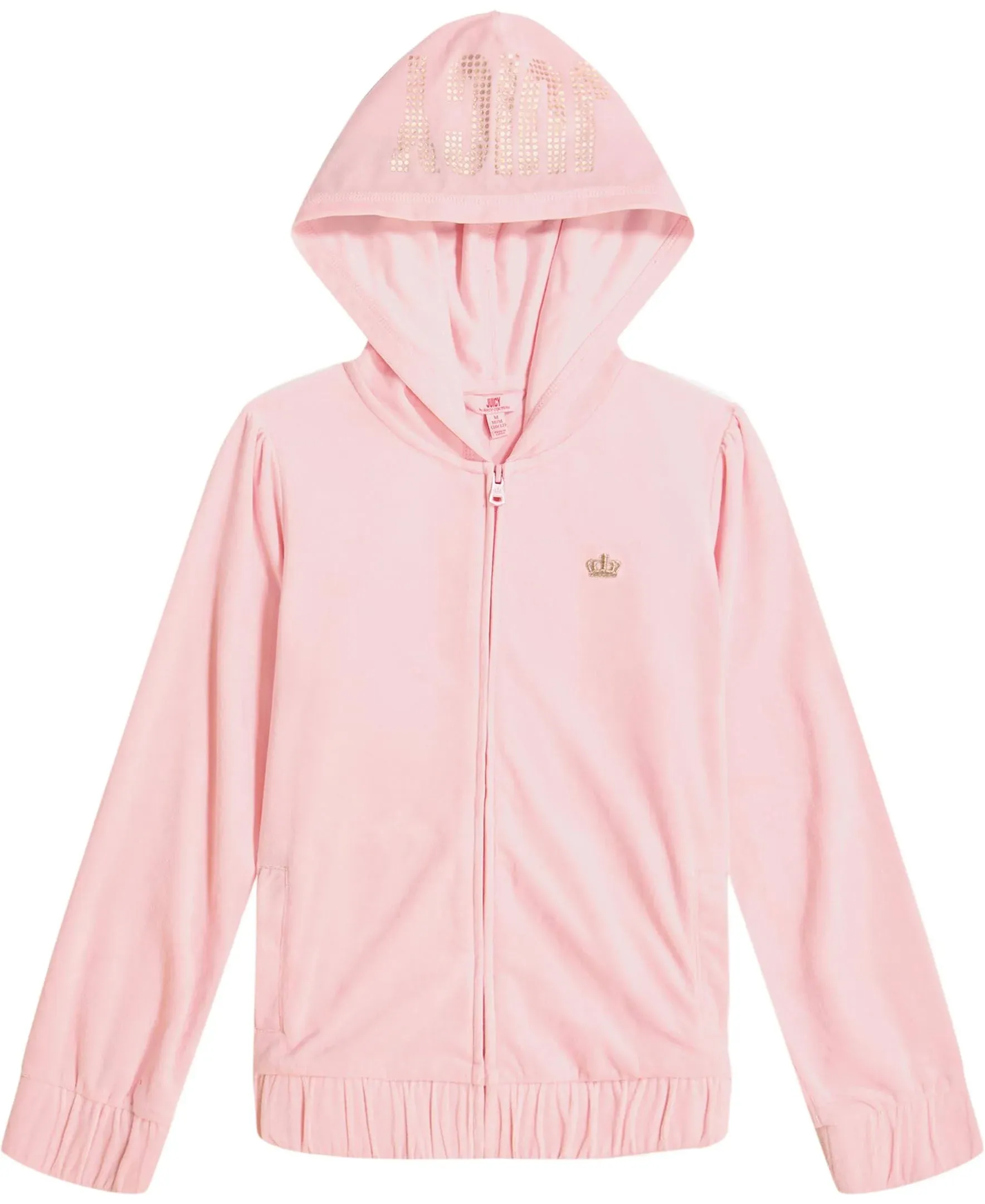 Juicy Couture Girls' Plush Velour Sweatshirt