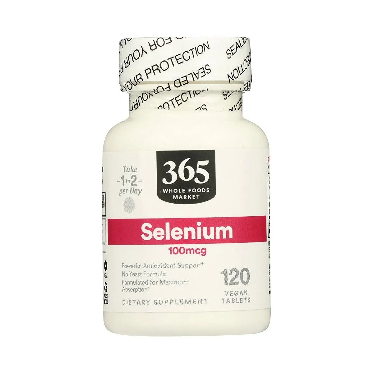 365 by Whole Foods Market, Selenium 100MCG, 120 Tablets