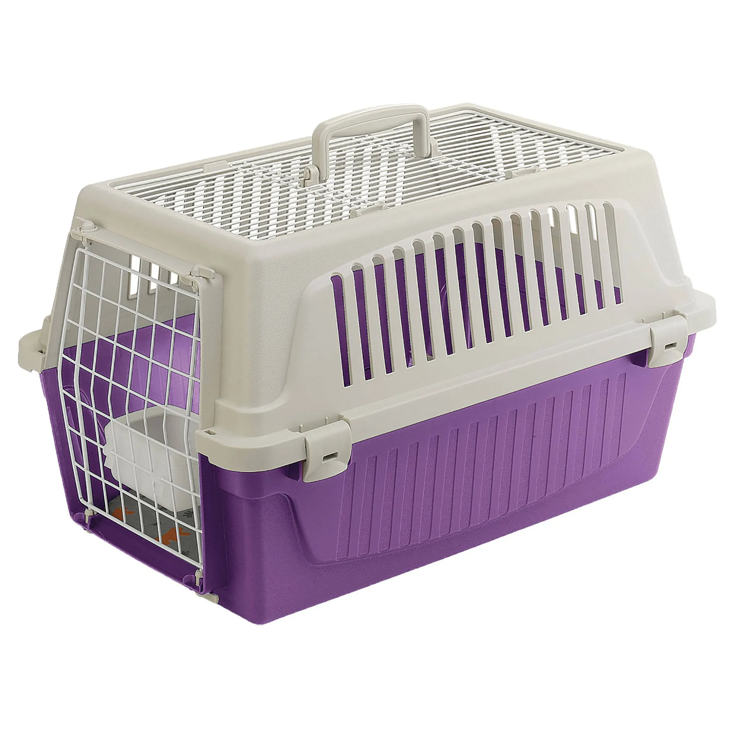 Ferplast Atlas 20 Open Pet Carrier Assorted Purple