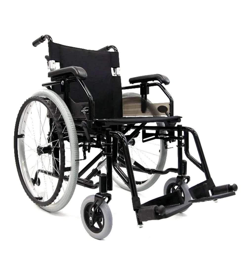 Karman Healthcare LT-K5 28 lbs Ultra Lightweight Wheelchair with Removable Fo...