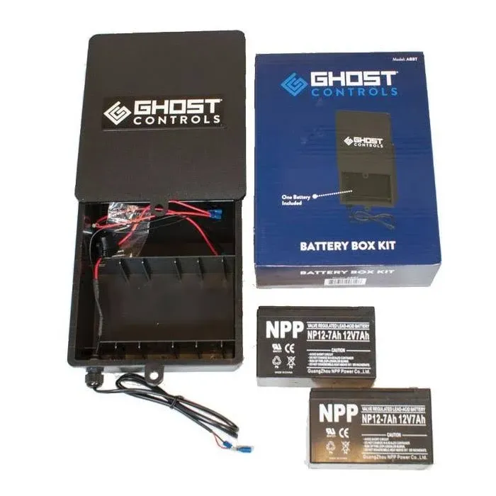 Ghost Controls ABBT2 Battery Box with 2 Batteries