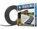 Woodland Scenics N Scale Track-Bed Roadbed Material - Continuous Roll - 24ft