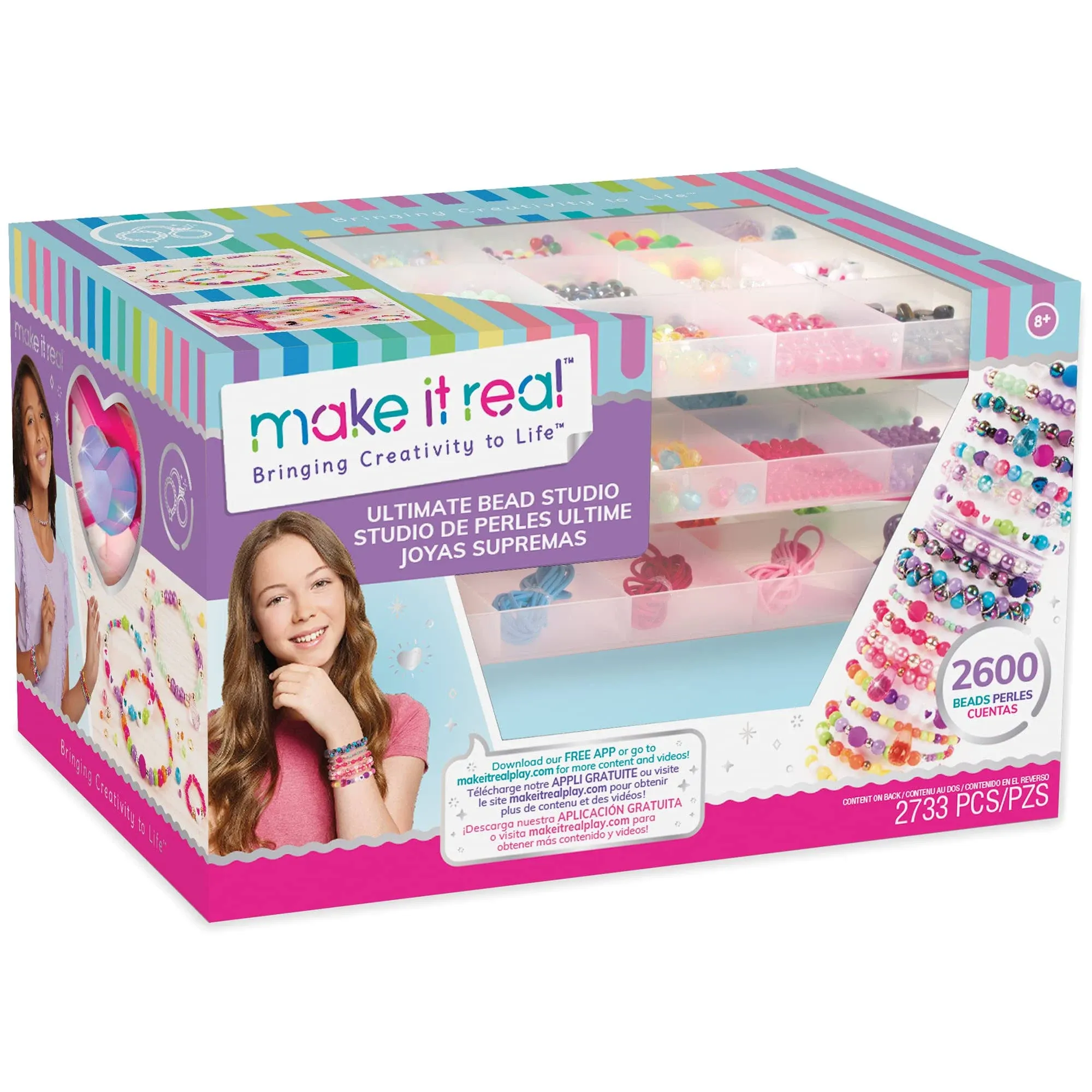 – Ultimate Bead Studio. DIY Tween Girls Beaded Jewelry Making Kit. Arts and Craf