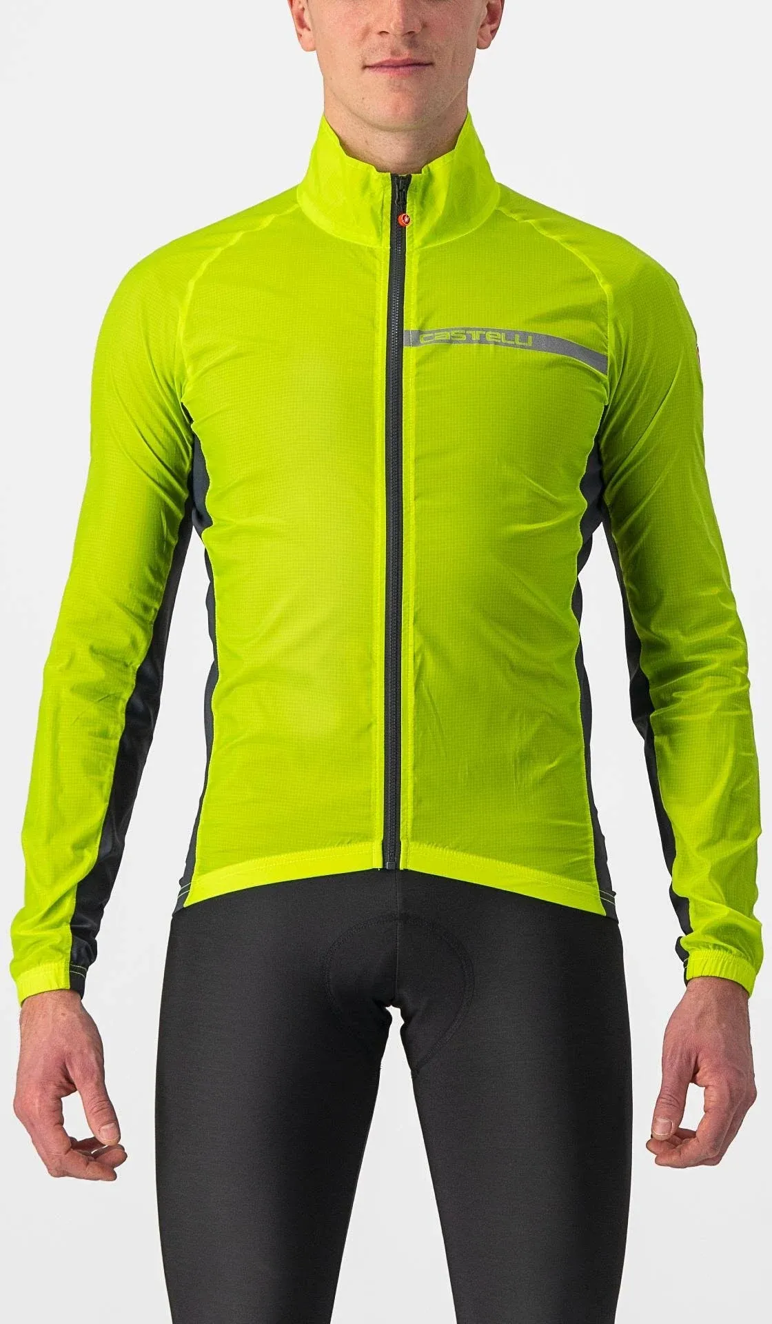 Castelli Squadra Stretch Jacket : Electric Lime XL