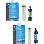 Sawyer Products SP2101 MINI Water Filtration System, 2-Pack, Blue and Green