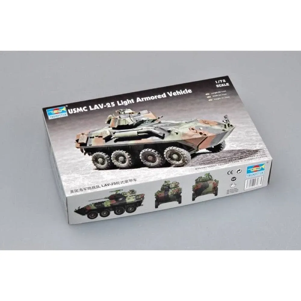 Trumpeter USMC LAV-25 (8X8) Light Armored Vehicle 07268 1:72