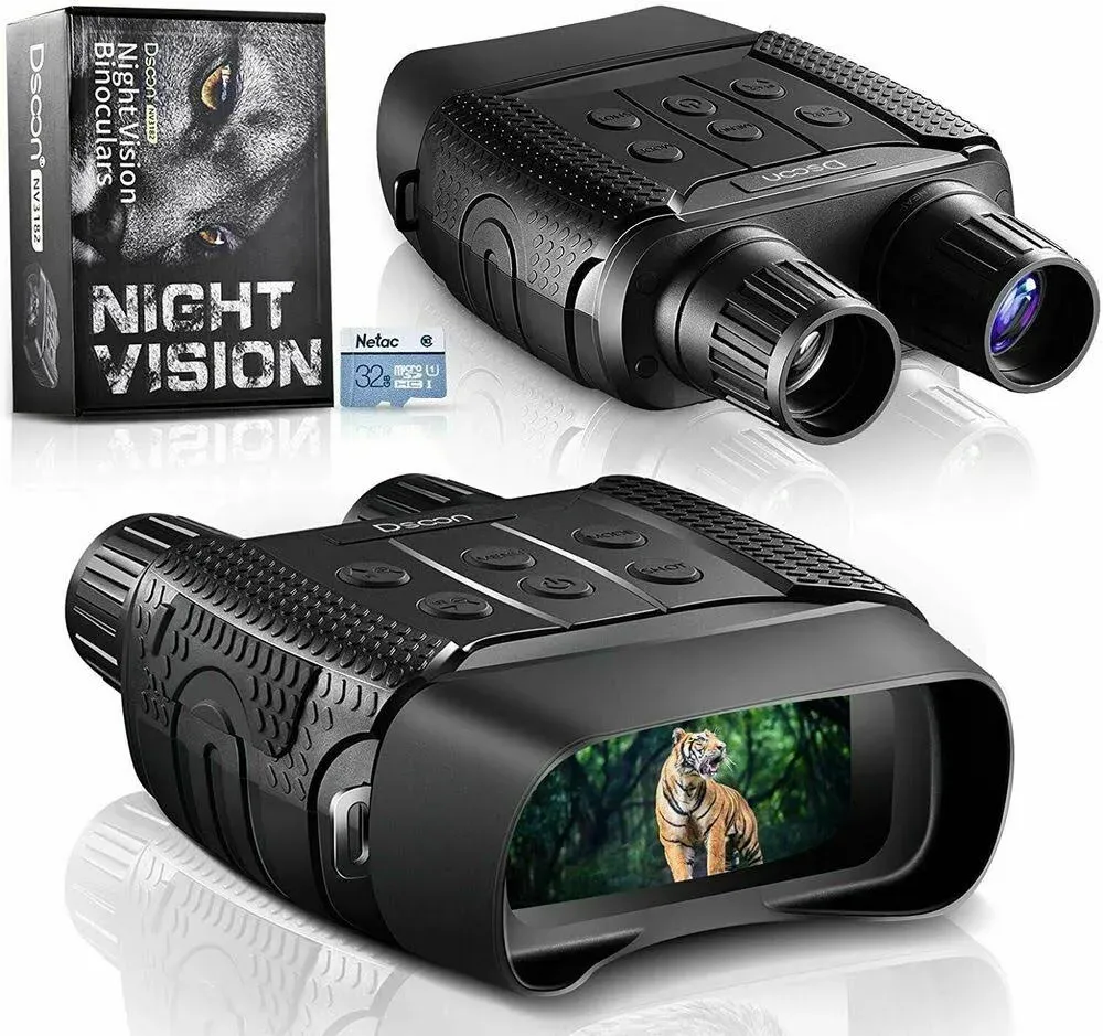 JStoon Night Vision Goggles Night Vision Binoculars - Digital Infrared Binoculars with Night Vision Can Take HD Image & 960p Video from 300m/984ft