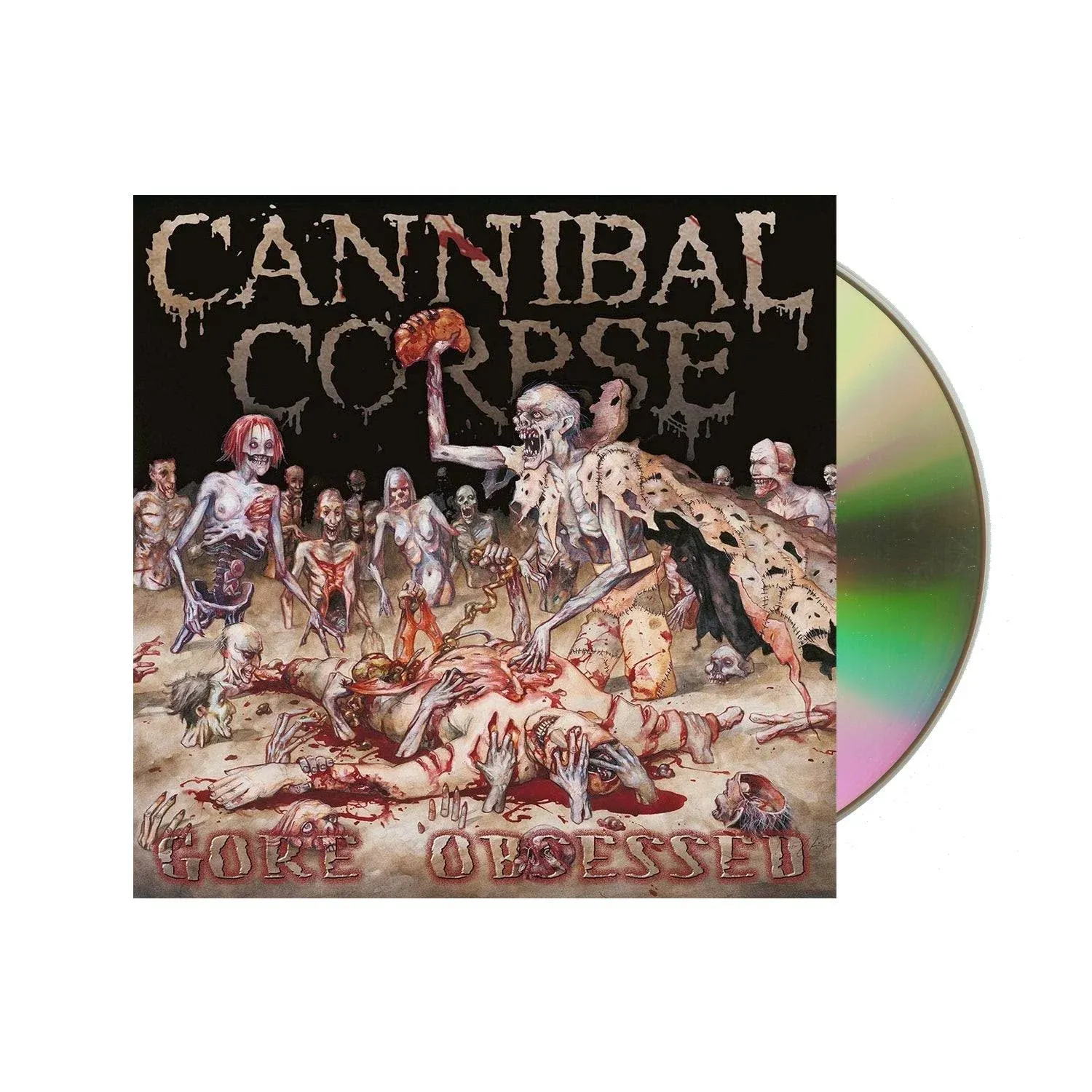 Cannibal Corpse Gore Obsessed New CD O-Card Brazil Death Metal