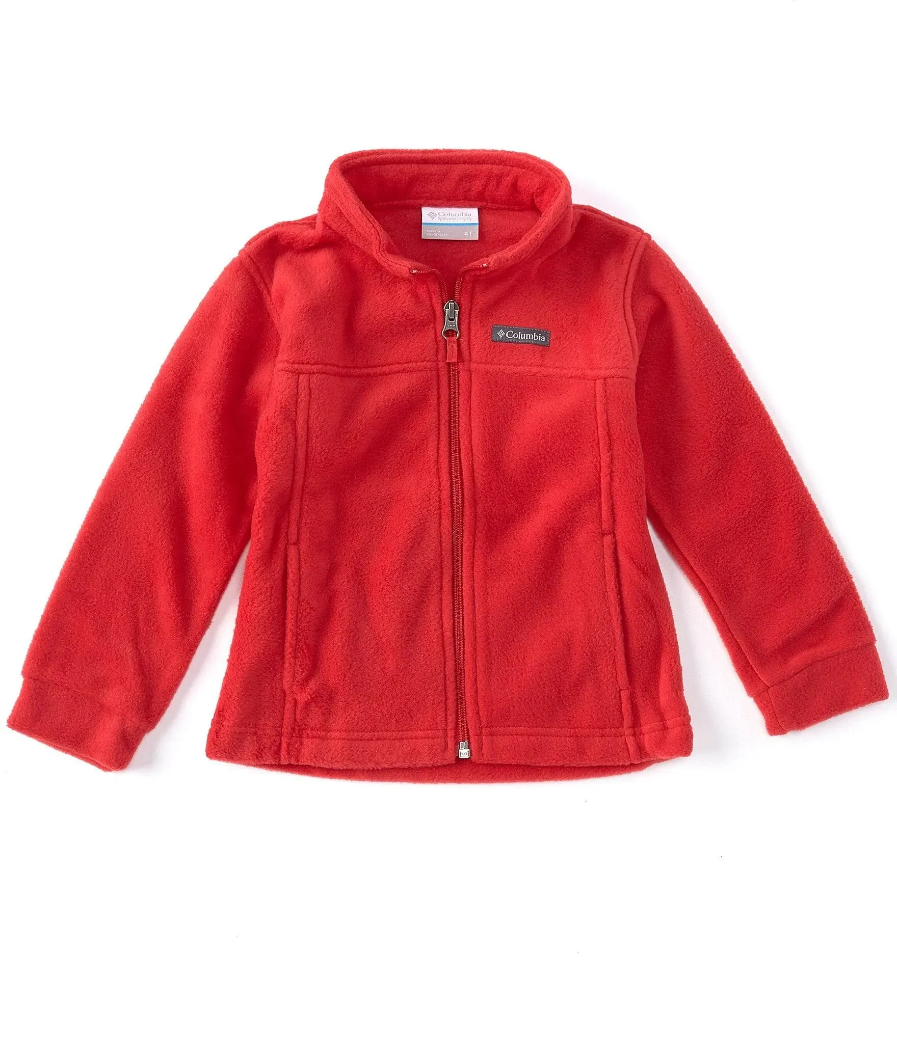 Columbia Toddler Boys' Steens MT II Fleece Jacket - 4T - Mountain Red