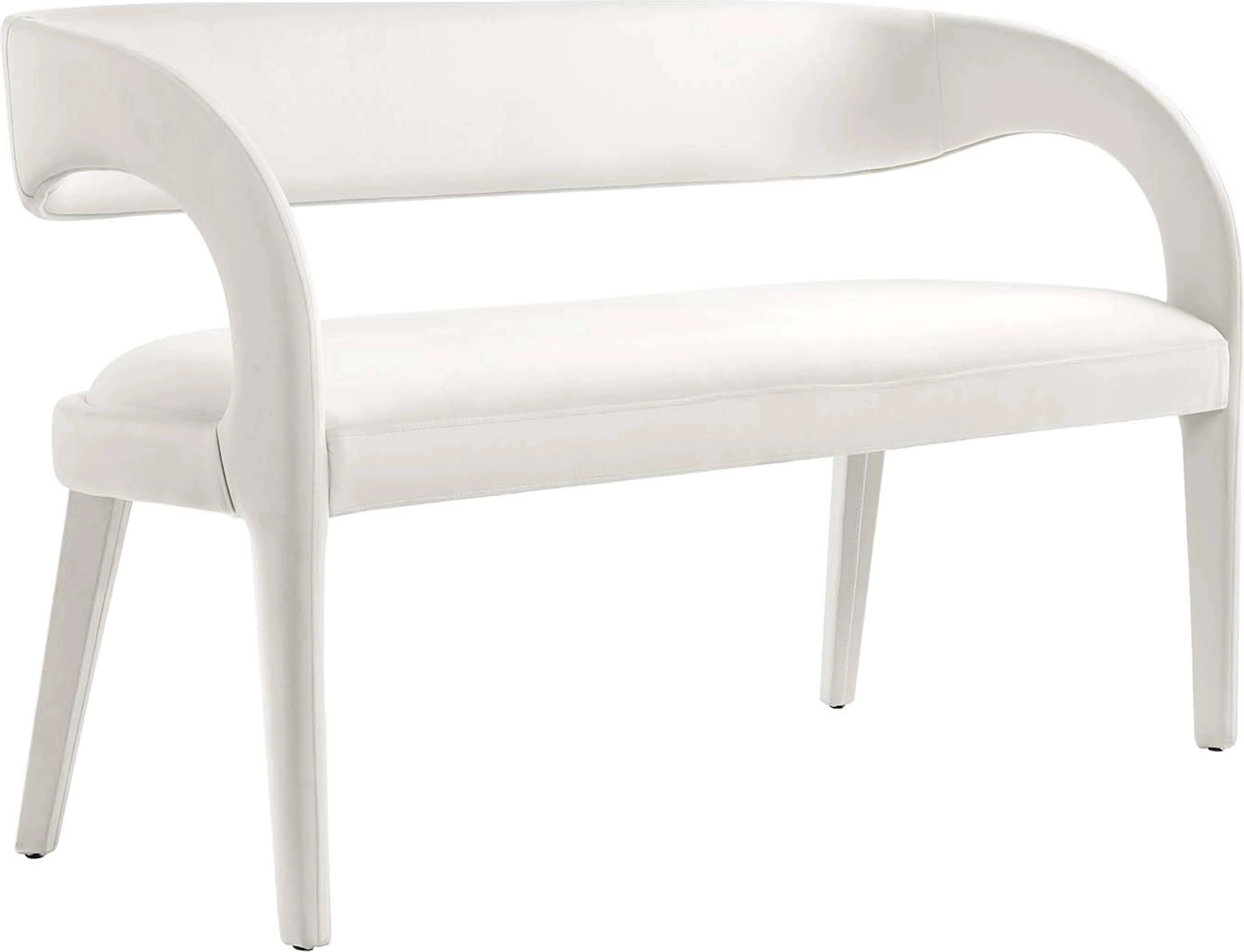 Pinnacle Performance Velvet Accent Bench