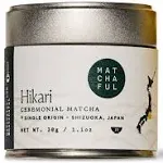 Matchaful - Hikari Single Origin Ceremonial Matcha. Matcha Green Tea Powder f...