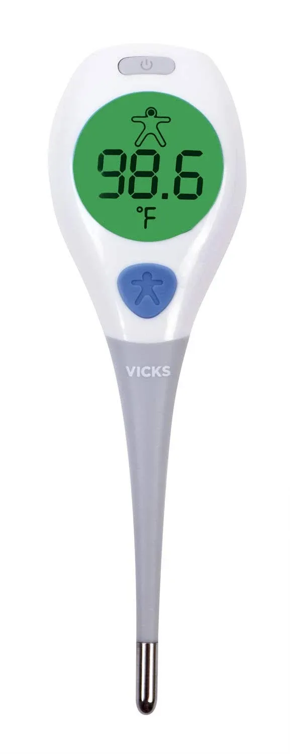 Vicks Rapid Read Digital Thermometer, Flexible