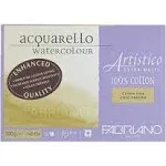 Fabriano Artistico Enhanced Watercolor Block - Extra White, Cold Press, 7" x 10"