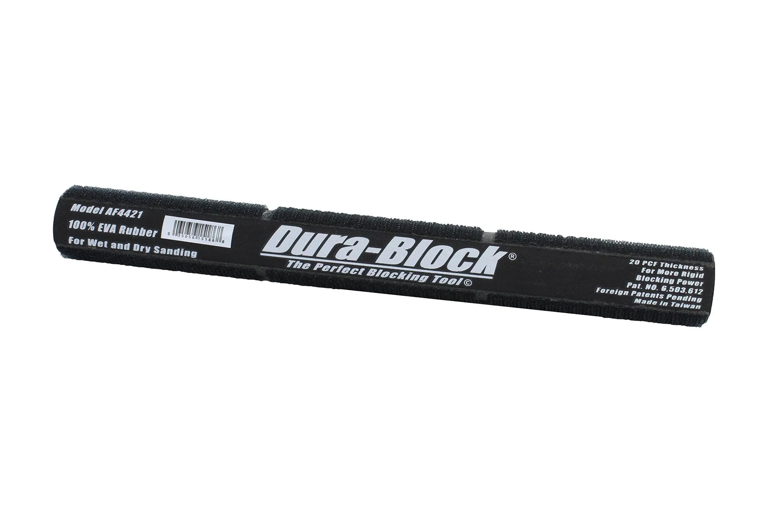 Dura-Block AF4421 Auto Body Hook &amp; Loop 11 in. Round Sanding Blocks (2/Pack)