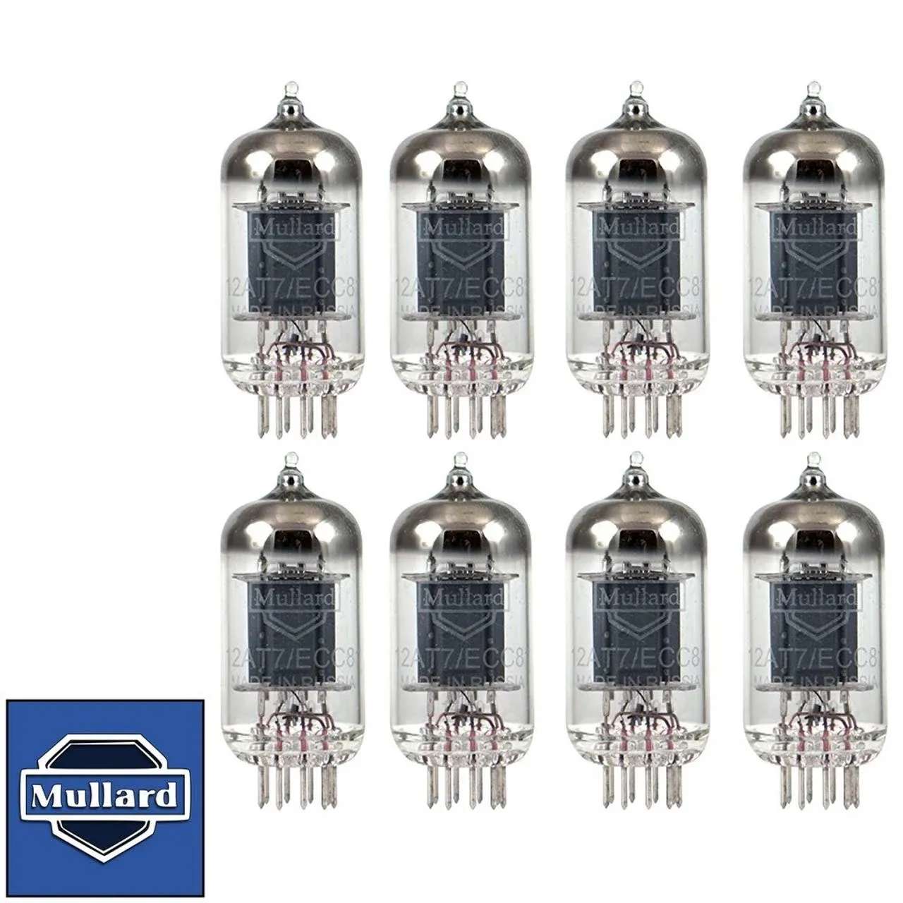 New Matched Trio (3) Mullard 12AT7 / ECC81 Reissue Vacuum Tubes