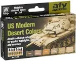 Vallejo Model Air Set - US Modern Desert Colors