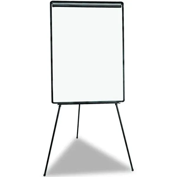 Universal UNV43032 29 in. x 41 in. Tripod-Style Dry Erase Easel - White/Easel