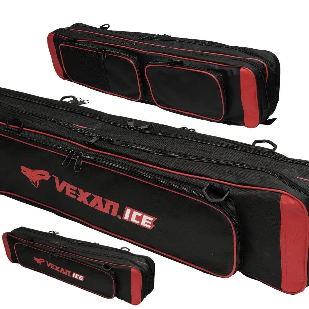 Vexan Ice Fishing Rod & Tackle Bag 36"