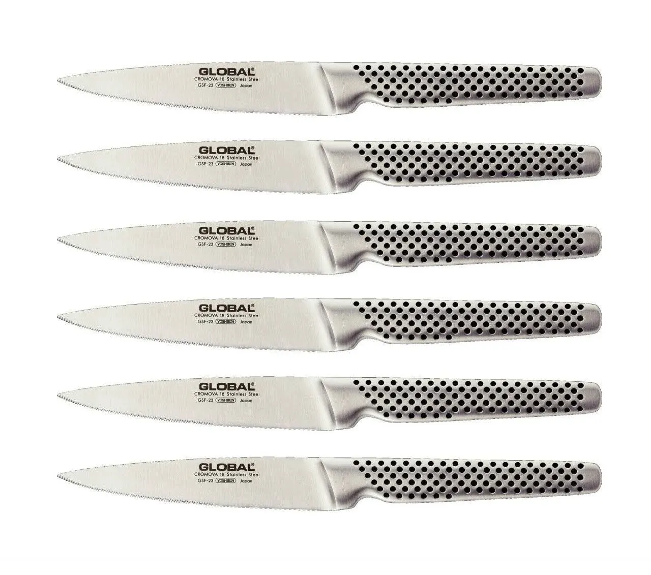 Global Steak Knives, Set of 6