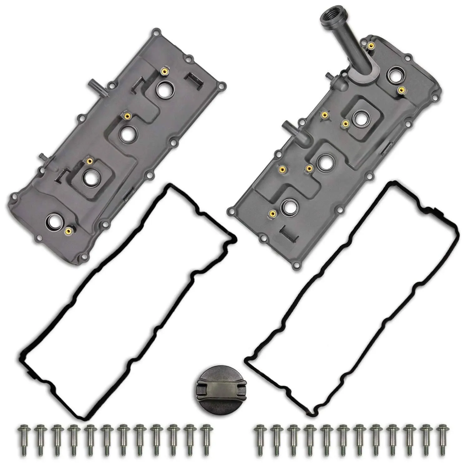 MITZONE Valve Cover Set for 2004-2016 Nissan Armada NV2500 NV3500