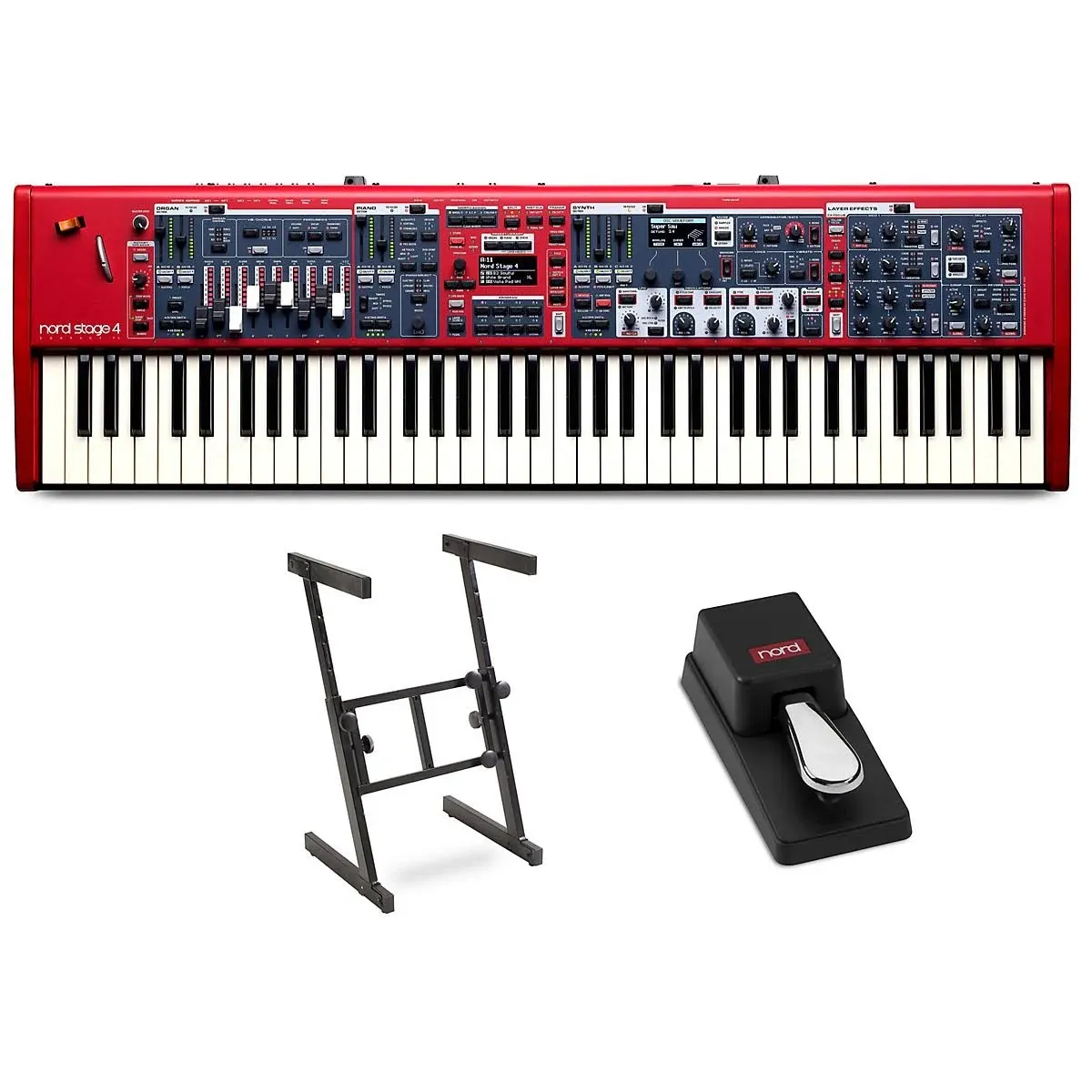 Nord Stage 4 HA73 Hammer Action 73-Key Digital Piano | Reverb