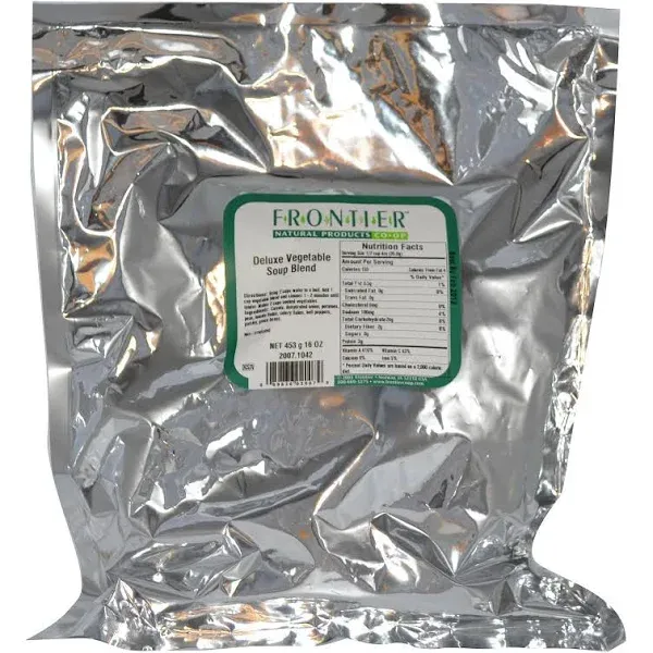 Frontier Herb vegetable Deluxe Soup Blend - 1 lb bag