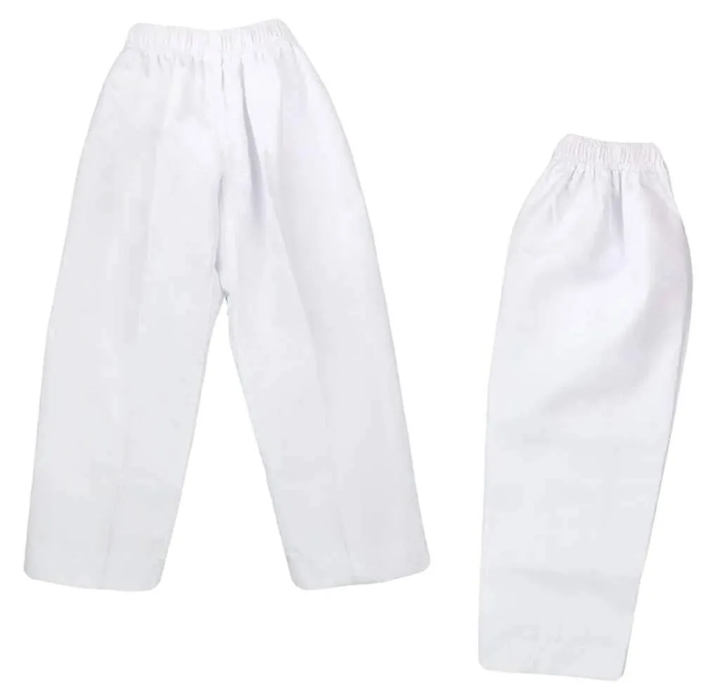 Namazu Karate Pants for Kids and Adult 7oz Ploy/Cotto Lightweight Student Karate ...