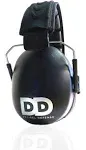 Professional Safety Ear Muffs by Decibel Defense - 37dB NRR for Shooting