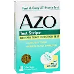 Azo Test Strips Urinary Tract Infection Test