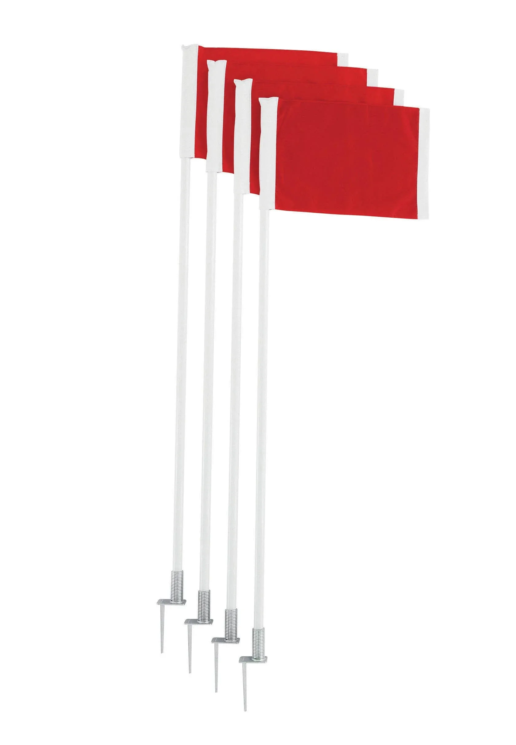 Champion Sports Spring Loaded Corner Flag Set