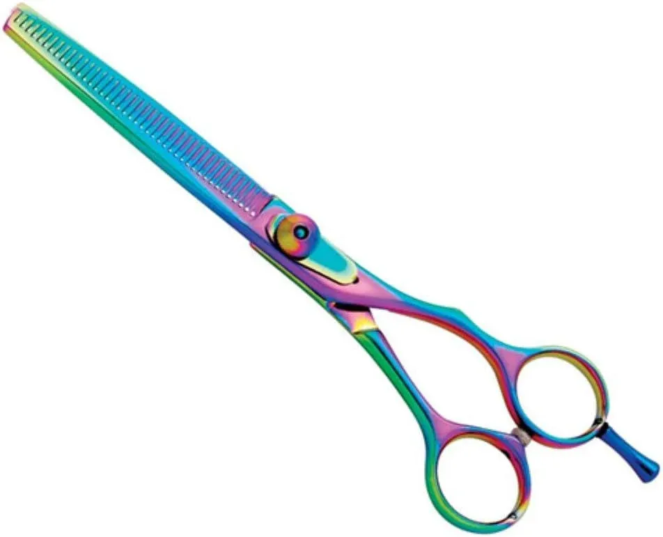 Master Grooming Tools 5200 Series Rainbow Thinning Shears 6.5In