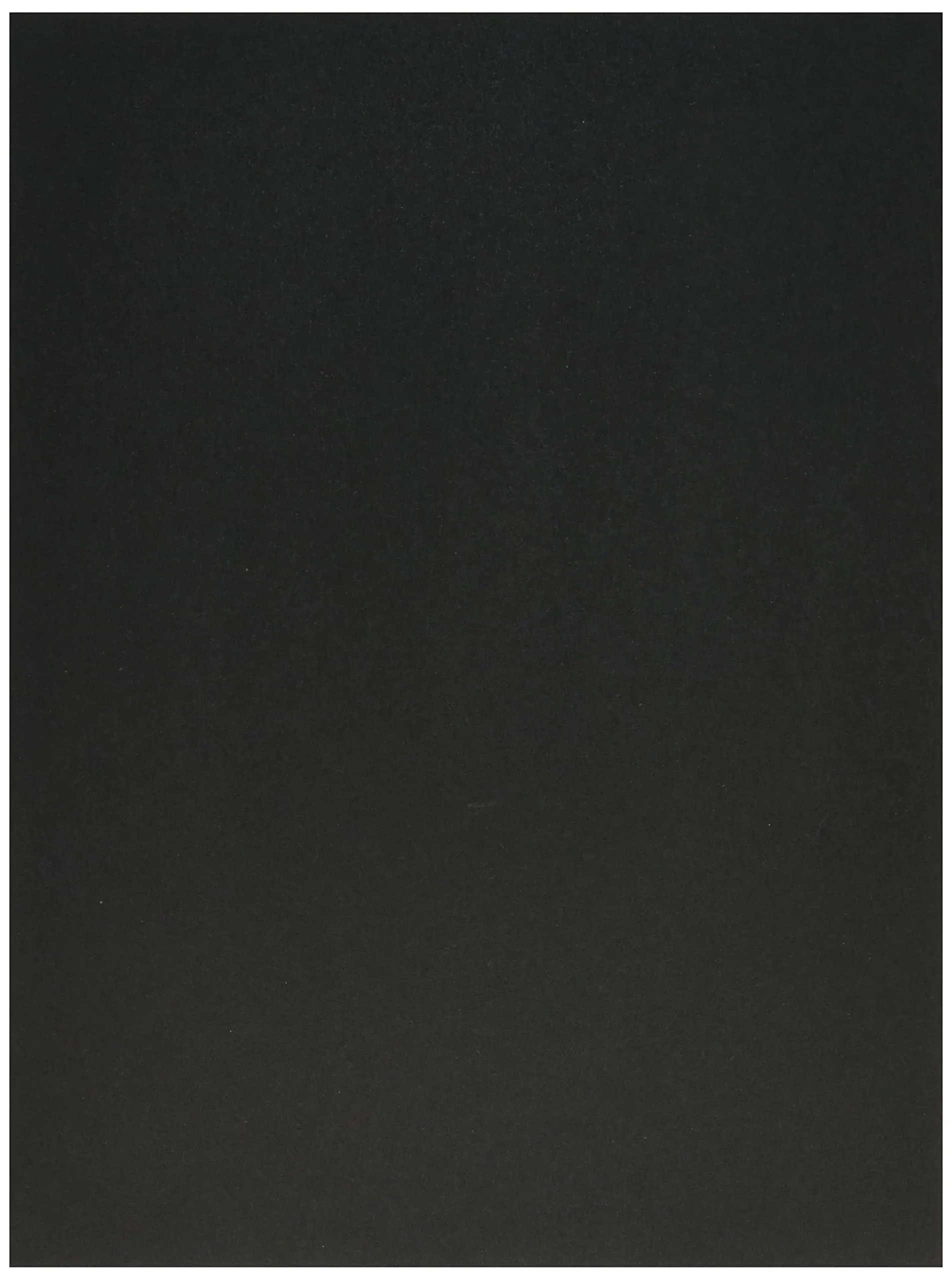 School Smart Folding Bristol Board, 9 x 12 Inches, Black, Pack of 100