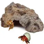 Hermit Crab Hideout, Large Rock High Simulation Reptile Cave Hideout, Hermit Crab ...