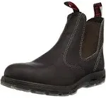 Redback Bobcat Claret Oil Kip USBOK Elastic Sided Steel Toe Safety Work Boots