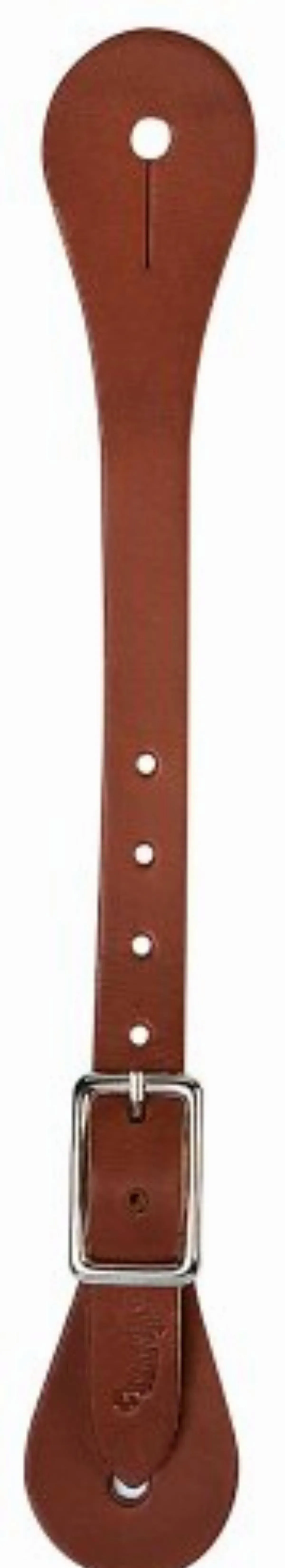 Weaver Leather Mens Latigo Leather Spur Straps, Brown, 30-1059