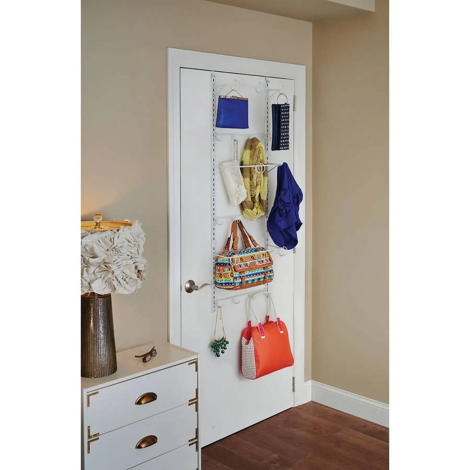 ClosetMaid Adjustable Door Hanging Organizer White