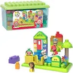 NEW Cocomelon Melon Building Blocks 6 Figures 53pc Block Set NEW