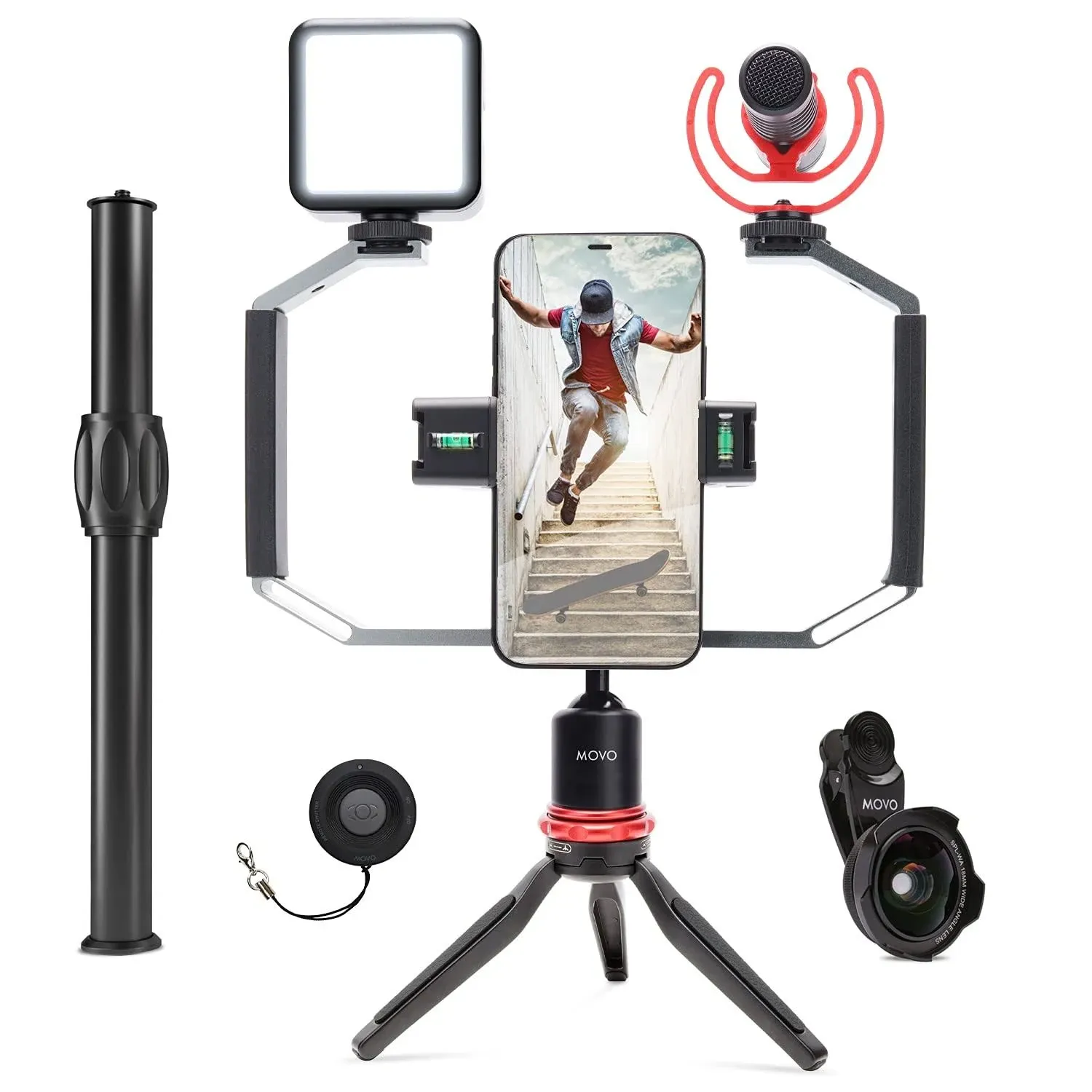 Smartphone Video Bundle with VXR10 PRO Directional Microphone Mini