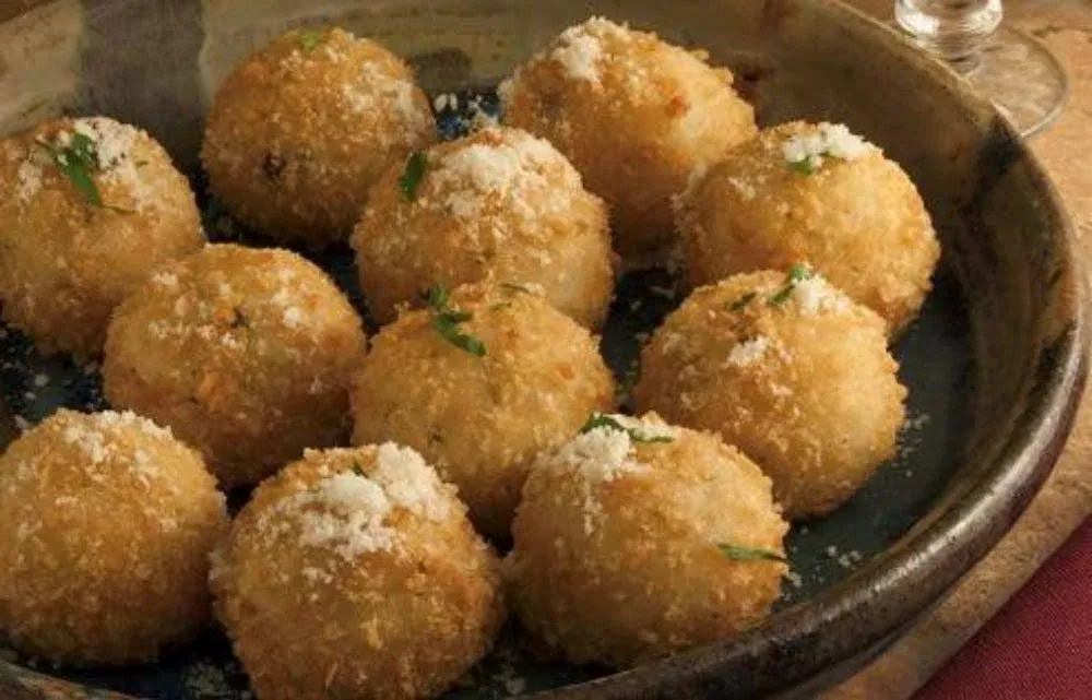 Simply Cuisine Smoked Gouda Arancini -- 100 per case.