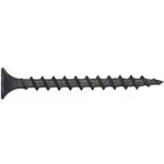 47663 TRV195850 Coarse Thread Drywall Screw, 6 x 1-5/8", Black, 221 Pieces