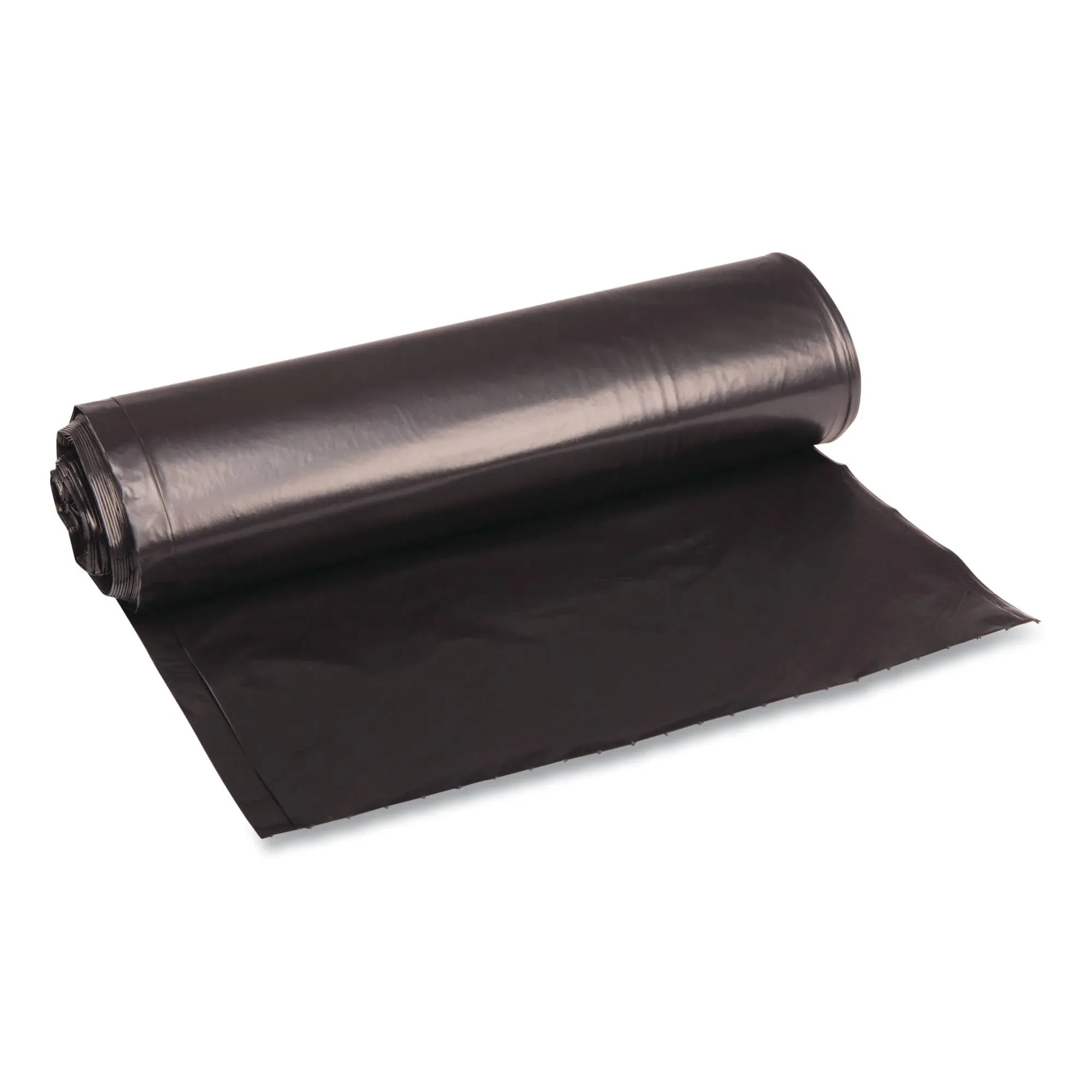 Low Density Repro Can Liners, 33 Gallon, 33&amp;quot; x 39&amp;quot;, Black, 100/Carton