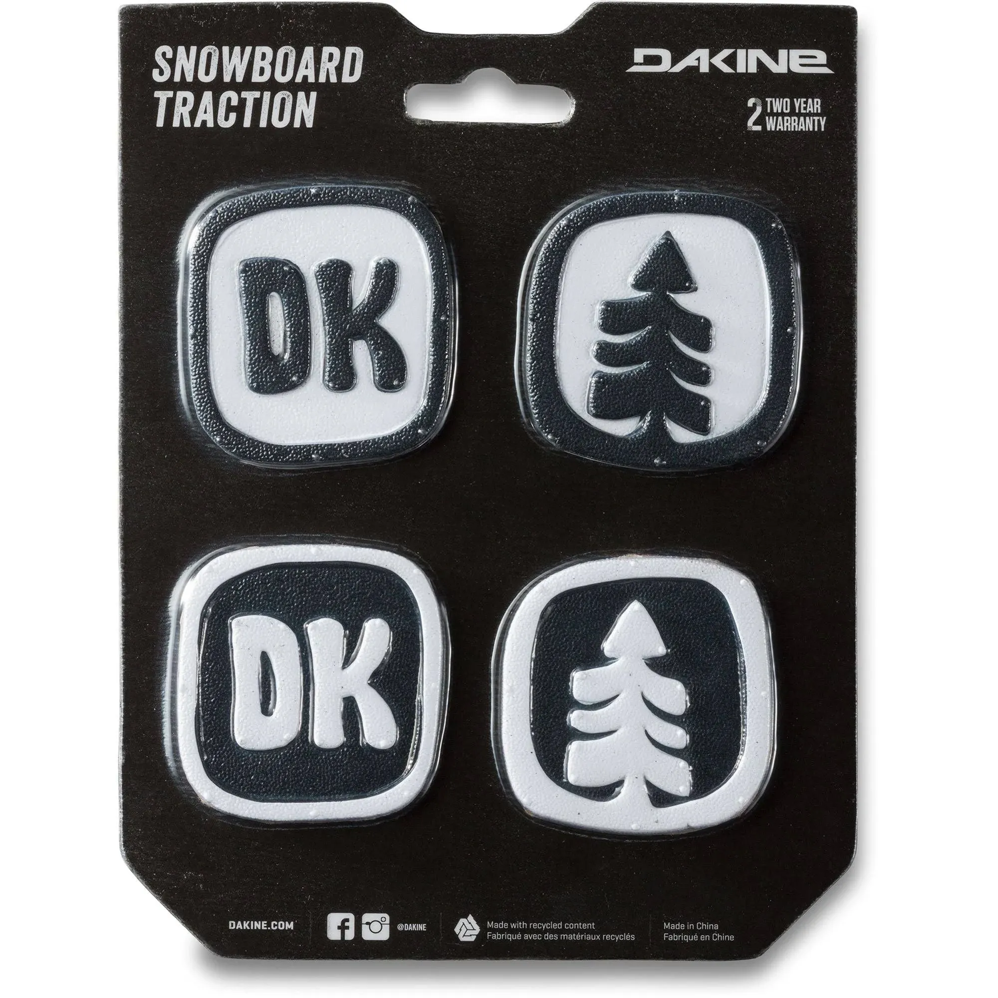 Dakine Dk Dots Stomp Pad - Black / White