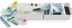 Simplicity 3881925US Sewing and Quilting Bias Tape Maker Tool with 6 Different-sized Tips, Multicolor, 9pcs