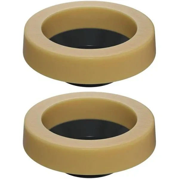 Hibbent 2 Pack Toilet Wax Ring, Thick Toilet Bowl Wax Ring Gasket for Toilet Bow