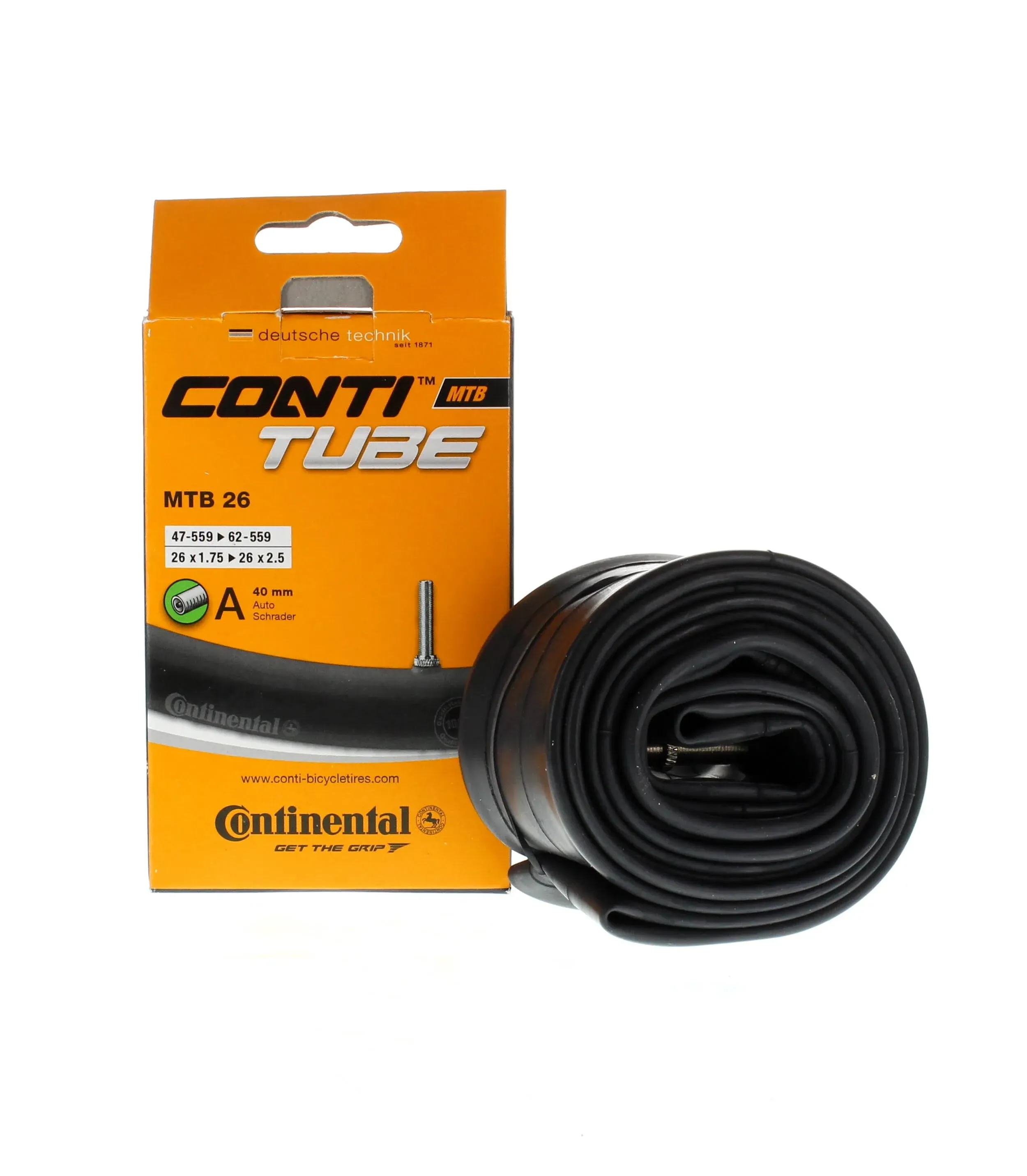 Continental Tube Schrader Valve 40mm