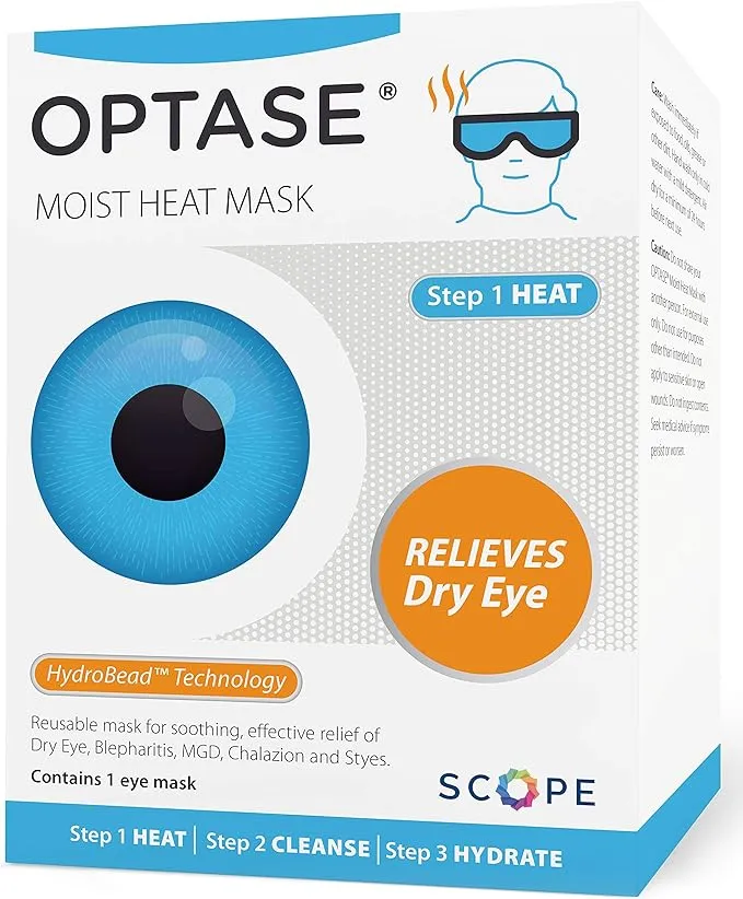 Heat Eye Mask Dry Eyes  Dry Eye Mask Technology  Microwaveable Eye Compress 