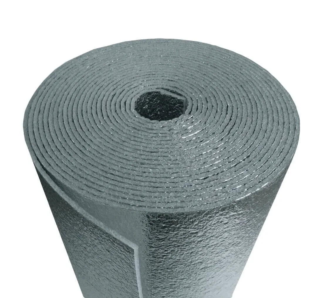 500sqft Reflective Foam Core Insulation, Radiant Barrier 60" X 100ft roll